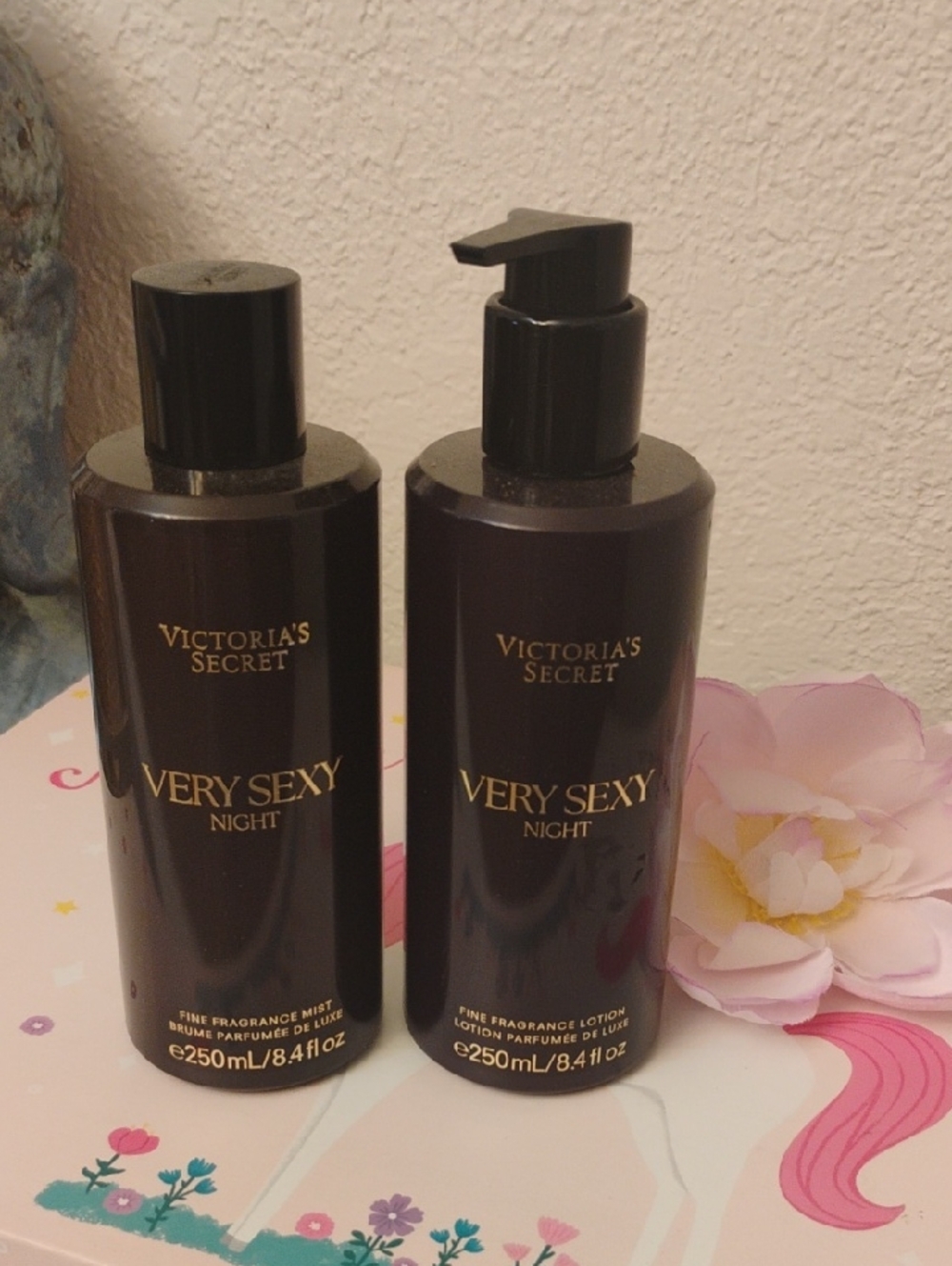 Victoria's Secret Very Sexy Night Set Black